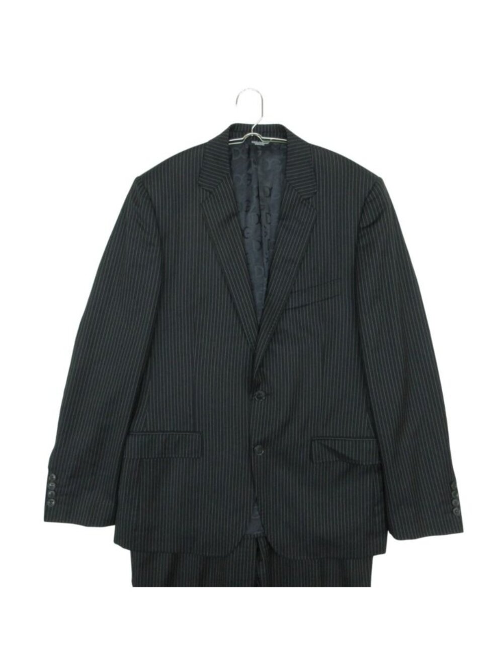 Dolce & Gabbana Suit Black Tag Set Tailored Jacket Blazer Trousers Pants
